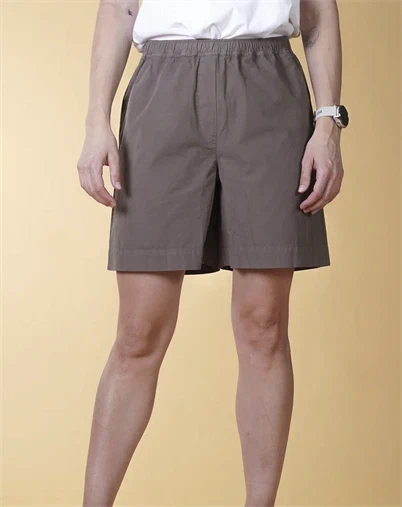Elsk - Poplin Womens Shorts - Mossy Bark 